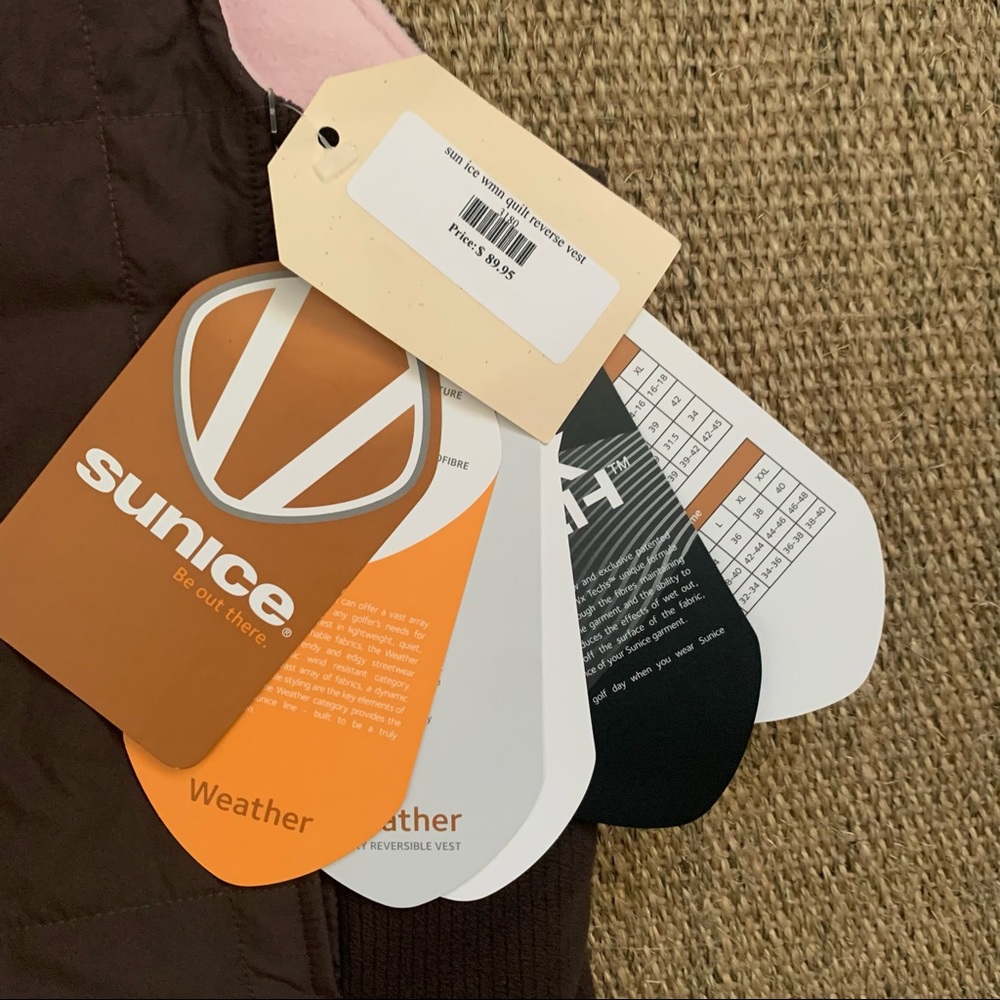 NWT Sunice Roxy Reversible Vest - Picture 5 of 9
